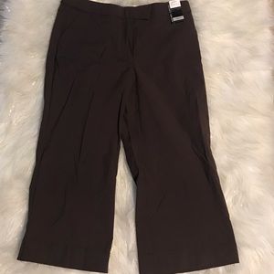 New York & Co Brown Cropped Pants
